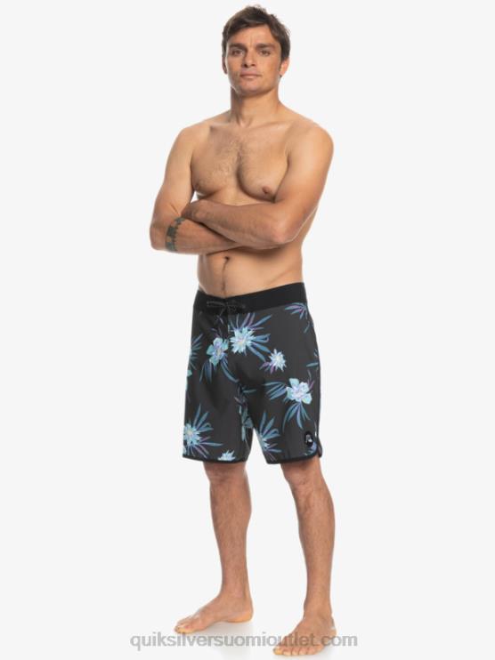 Quiksilver D6JJ1493 miehet asfaltti surfsilk kampasimpukka 19 boardshortsit