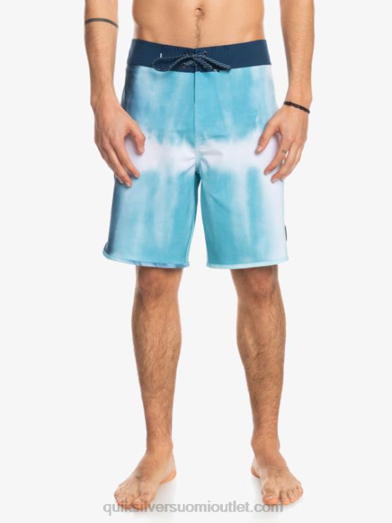 Quiksilver D6JJ1494 miehet delph sininen surfsilk kampasimpukka 19 boardshortsit