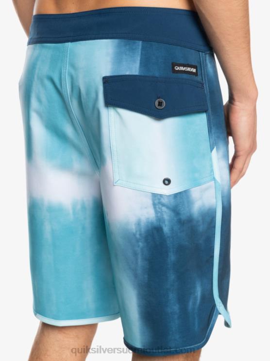 Quiksilver D6JJ1494 miehet delph sininen surfsilk kampasimpukka 19 boardshortsit
