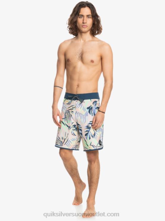 Quiksilver D6JJ1495 miehet persikkapiiska surfsilk kampasimpukka 19 boardshortsit