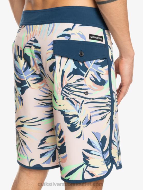 Quiksilver D6JJ1495 miehet persikkapiiska surfsilk kampasimpukka 19 boardshortsit