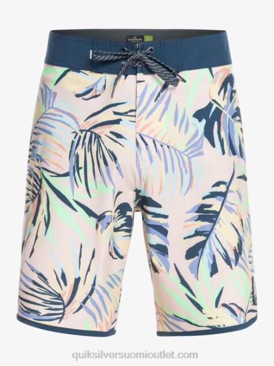 Quiksilver D6JJ1495 miehet persikkapiiska surfsilk kampasimpukka 19 boardshortsit