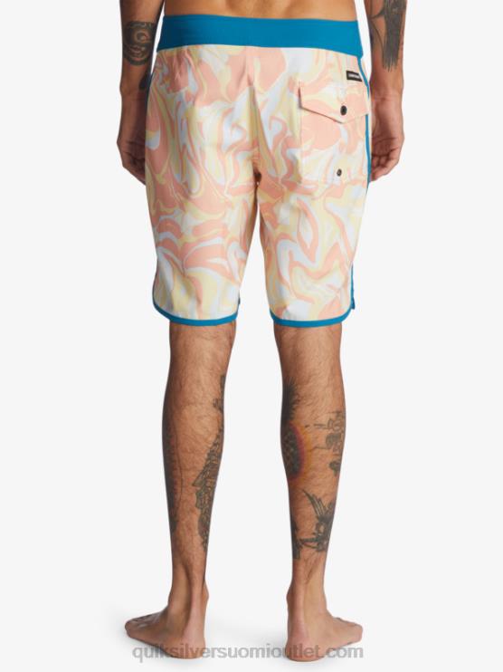 Quiksilver D6JJ1499 miehet persikan pinkki surfsilk kampasimpukka 19 boardshortsit