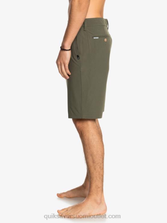 Quiksilver D6JJ150 miehet rypäleen lehtiä ocean union amphibian 20 hybridishortsit