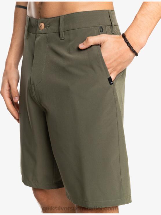 Quiksilver D6JJ150 miehet rypäleen lehtiä ocean union amphibian 20 hybridishortsit