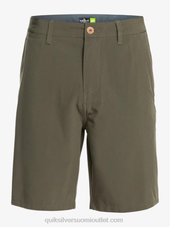 Quiksilver D6JJ150 miehet rypäleen lehtiä ocean union amphibian 20 hybridishortsit