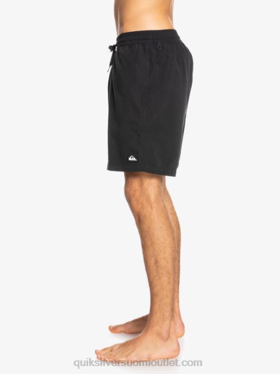 Quiksilver D6JJ1528 miehet musta päivittäin 17 lentopalloa