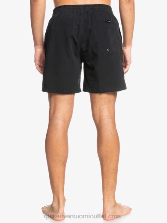 Quiksilver D6JJ1528 miehet musta päivittäin 17 lentopalloa
