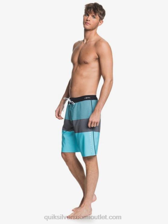 Quiksilver D6JJ1564 miehet tyynenmeren sininen highline massiiviset 20 boardshortsit