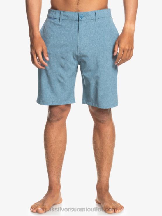 Quiksilver D6JJ1586 miehet kapteenit sininen Union Heather Amphibian 20 hybridishortsit