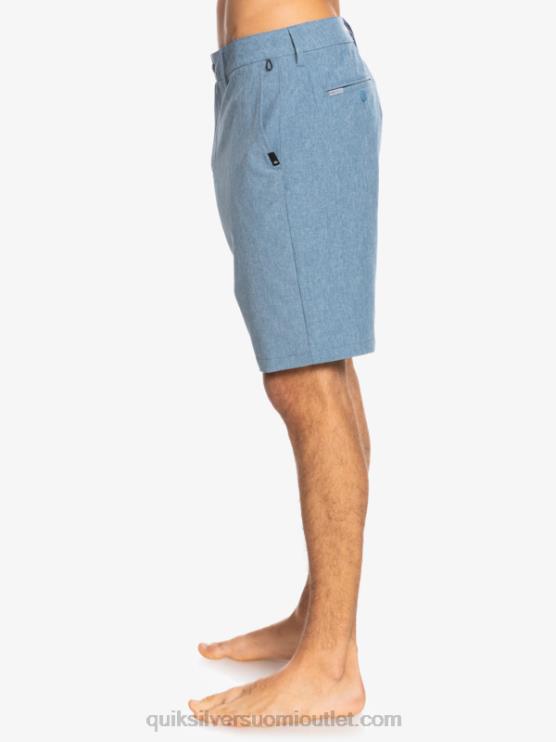 Quiksilver D6JJ1586 miehet kapteenit sininen Union Heather Amphibian 20 hybridishortsit