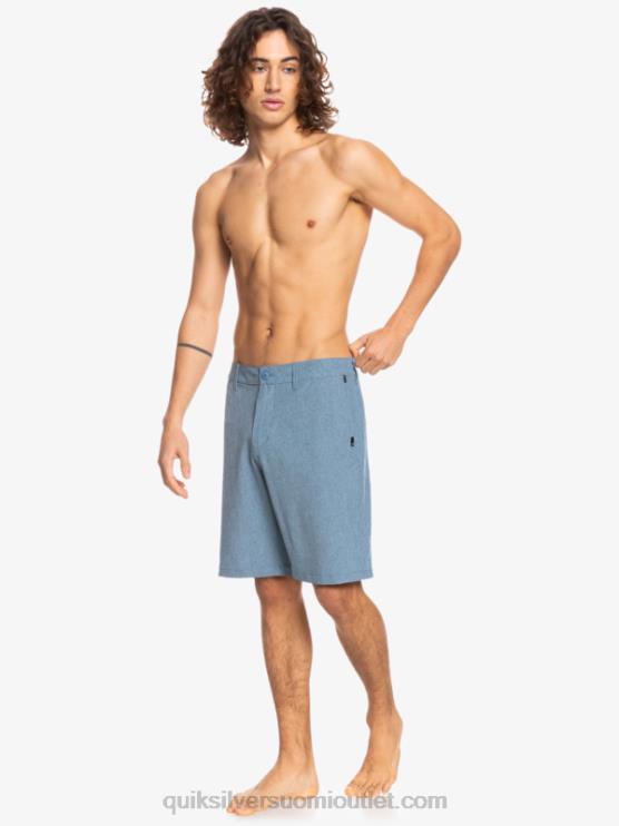 Quiksilver D6JJ1586 miehet kapteenit sininen Union Heather Amphibian 20 hybridishortsit