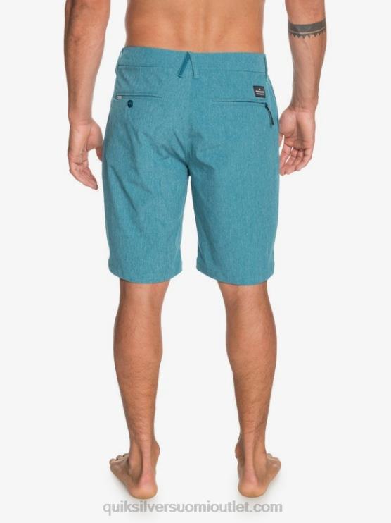 Quiksilver D6JJ1588 miehet sininen koralli Union Heather Amphibian 20 hybridishortsit