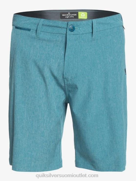 Quiksilver D6JJ1588 miehet sininen koralli Union Heather Amphibian 20 hybridishortsit