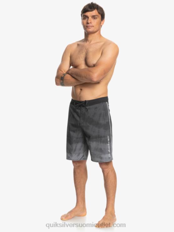 Quiksilver D6JJ1593 miehet musta Surfsilk massiiviset 20 boardshortsit