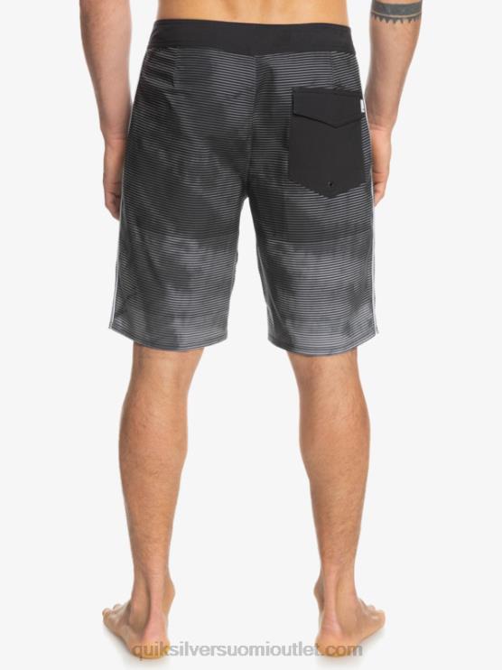 Quiksilver D6JJ1593 miehet musta Surfsilk massiiviset 20 boardshortsit