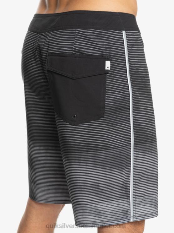 Quiksilver D6JJ1593 miehet musta Surfsilk massiiviset 20 boardshortsit