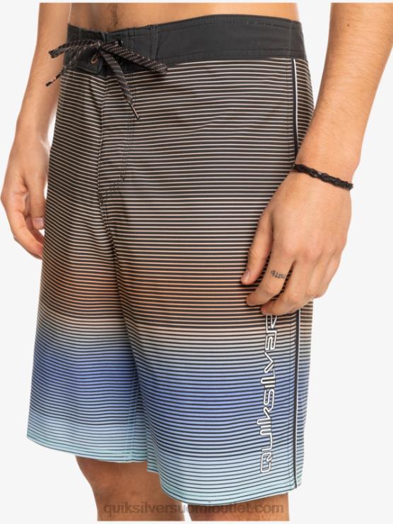 Quiksilver D6JJ1595 miehet asfaltti Surfsilk massiiviset 20 boardshortsit