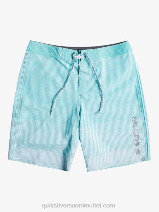 Quiksilver D6JJ1598 miehet enkelin sininen Surfsilk massiiviset 20 boardshortsit
