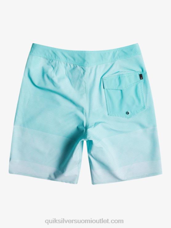 Quiksilver D6JJ1598 miehet enkelin sininen Surfsilk massiiviset 20 boardshortsit