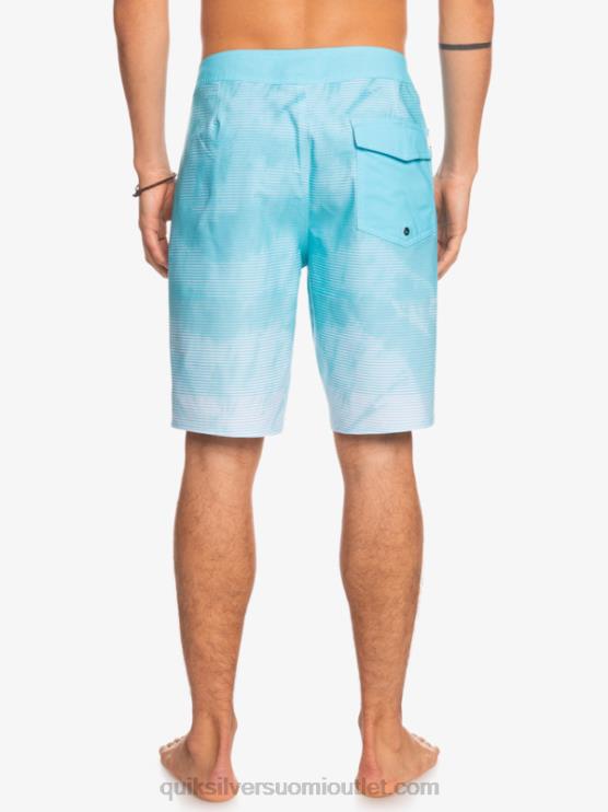 Quiksilver D6JJ1598 miehet enkelin sininen Surfsilk massiiviset 20 boardshortsit