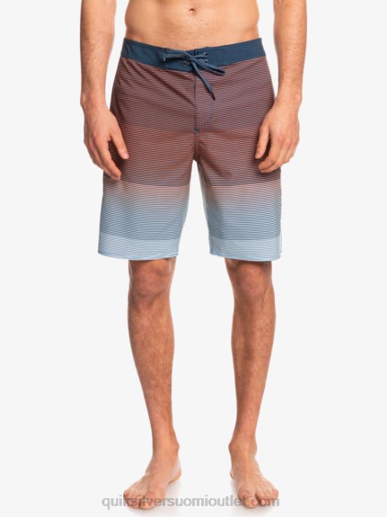 Quiksilver D6JJ1601 miehet merkki sininen Surfsilk massiiviset 20 boardshortsit