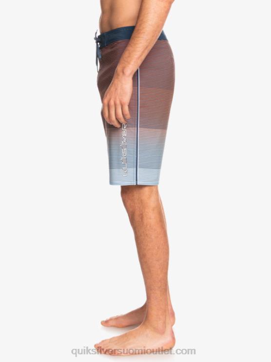 Quiksilver D6JJ1601 miehet merkki sininen Surfsilk massiiviset 20 boardshortsit