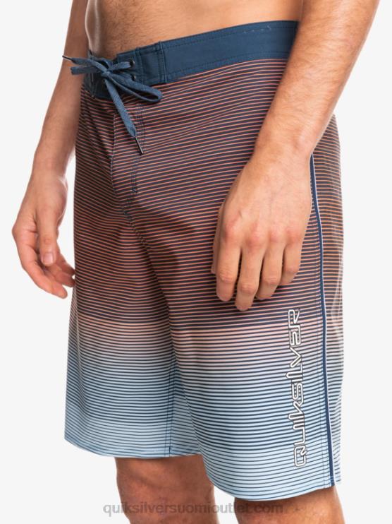 Quiksilver D6JJ1601 miehet merkki sininen Surfsilk massiiviset 20 boardshortsit