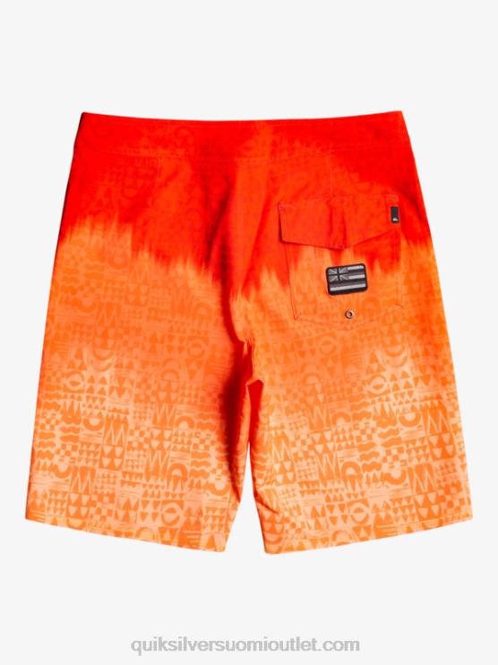 Quiksilver D6JJ1610 miehet korkean riskin punainen surfsilk hawaii kotitekoiset haalistuneet 20 boardshortsit