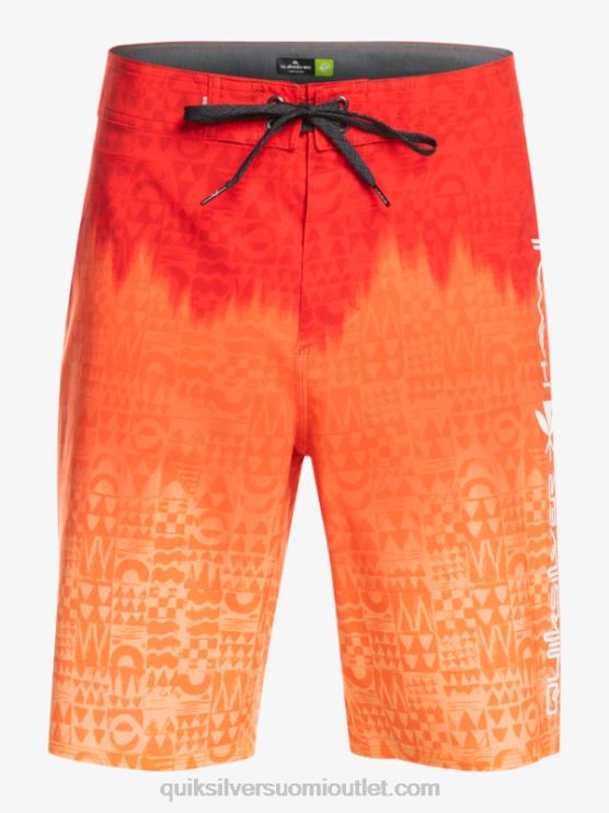Quiksilver D6JJ1610 miehet korkean riskin punainen surfsilk hawaii kotitekoiset haalistuneet 20 boardshortsit