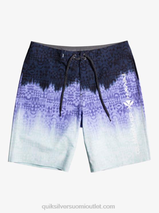Quiksilver D6JJ1611 miehet jacaranda surfsilk hawaii kotitekoiset haalistuneet 20 boardshortsit