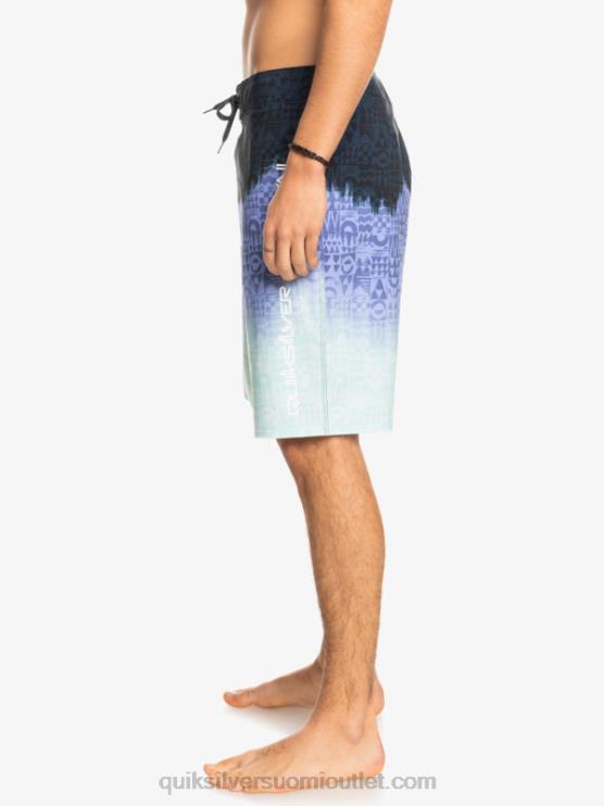 Quiksilver D6JJ1611 miehet jacaranda surfsilk hawaii kotitekoiset haalistuneet 20 boardshortsit