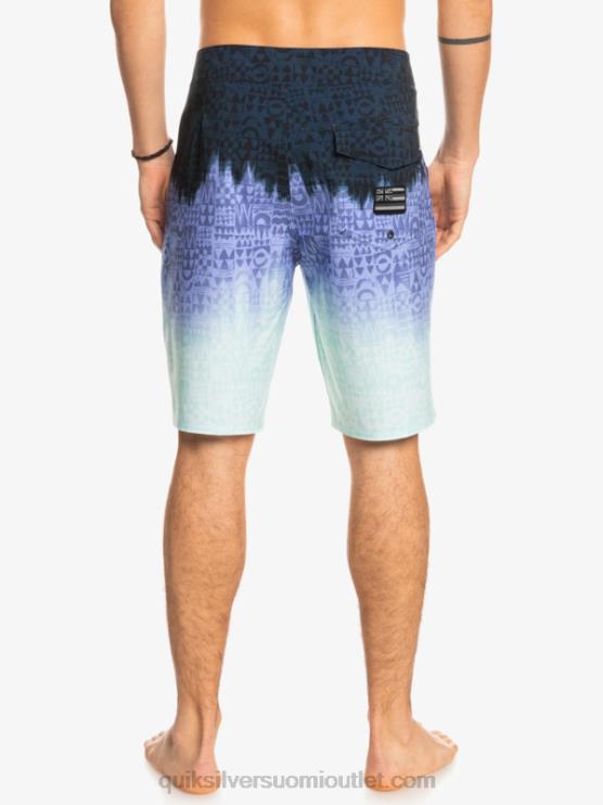 Quiksilver D6JJ1611 miehet jacaranda surfsilk hawaii kotitekoiset haalistuneet 20 boardshortsit