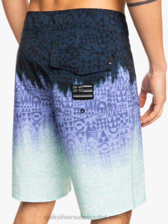 Quiksilver D6JJ1611 miehet jacaranda surfsilk hawaii kotitekoiset haalistuneet 20 boardshortsit