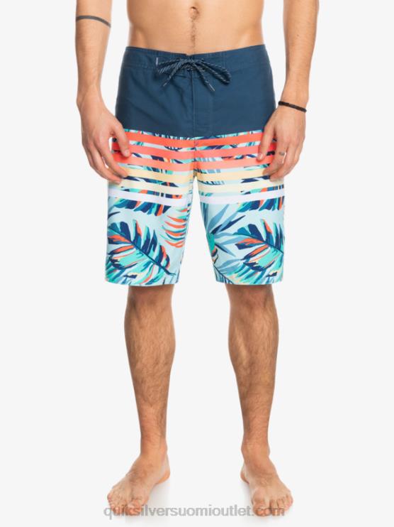 Quiksilver D6JJ1616 miehet merkki sininen päivittäinen turvotus visio 20 rantashortsit