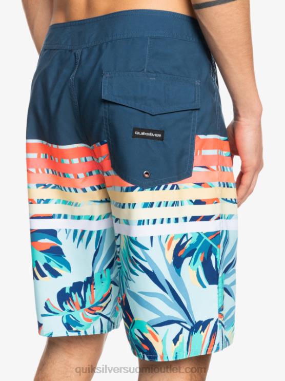 Quiksilver D6JJ1616 miehet merkki sininen päivittäinen turvotus visio 20 rantashortsit
