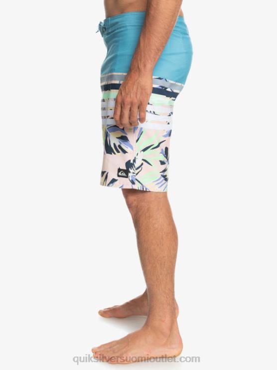 Quiksilver D6JJ1617 miehet delph sininen päivittäinen turvotus visio 20 rantashortsit