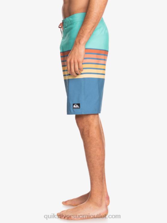 Quiksilver D6JJ1619 miehet allas sininen päivittäinen turvotus visio 20 rantashortsit