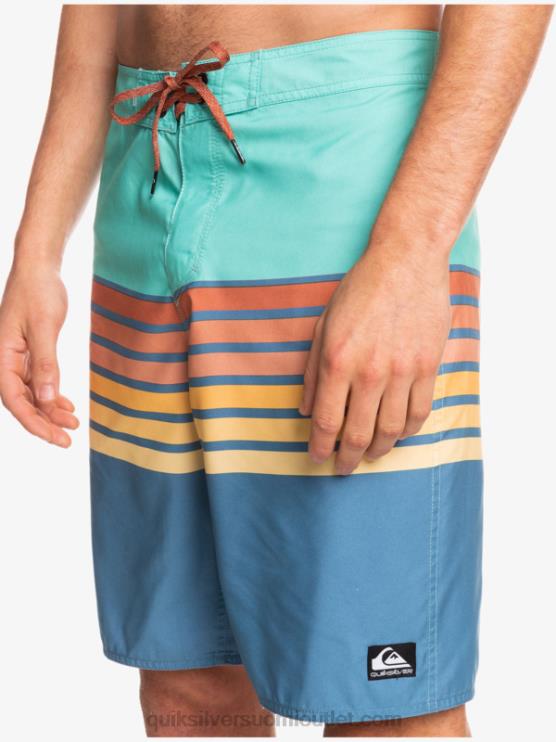 Quiksilver D6JJ1619 miehet allas sininen päivittäinen turvotus visio 20 rantashortsit