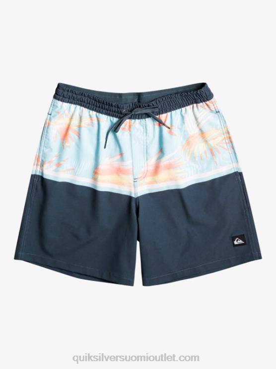 Quiksilver D6JJ1636 miehet keskiyön laivasto surfsilk divisioonan 17 lentopalloa