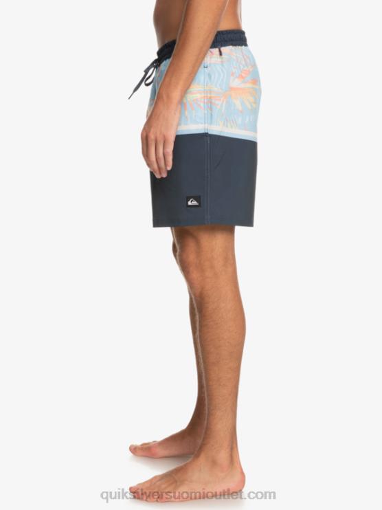 Quiksilver D6JJ1636 miehet keskiyön laivasto surfsilk divisioonan 17 lentopalloa