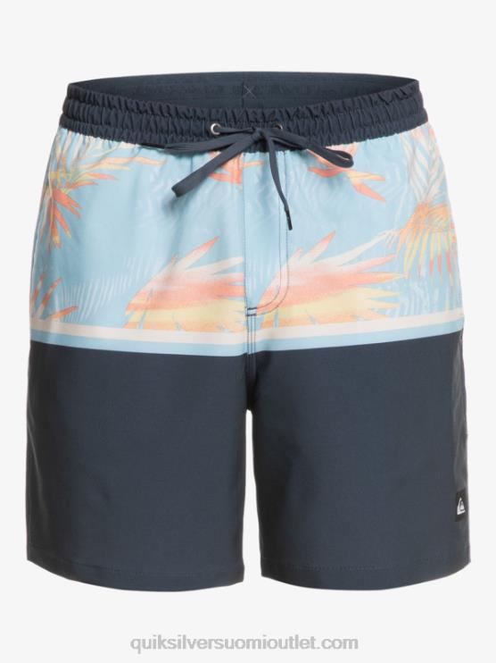 Quiksilver D6JJ1636 miehet keskiyön laivasto surfsilk divisioonan 17 lentopalloa