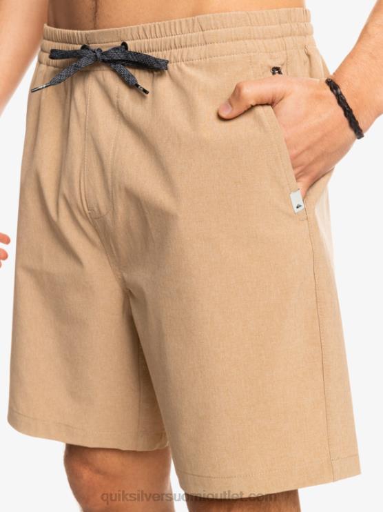 Quiksilver D6JJ1663 miehet plage joustavat kanerva sammakkoeläin 18 hybridishortsit