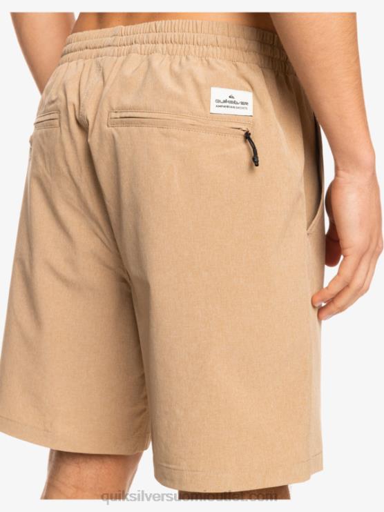 Quiksilver D6JJ1663 miehet plage joustavat kanerva sammakkoeläin 18 hybridishortsit