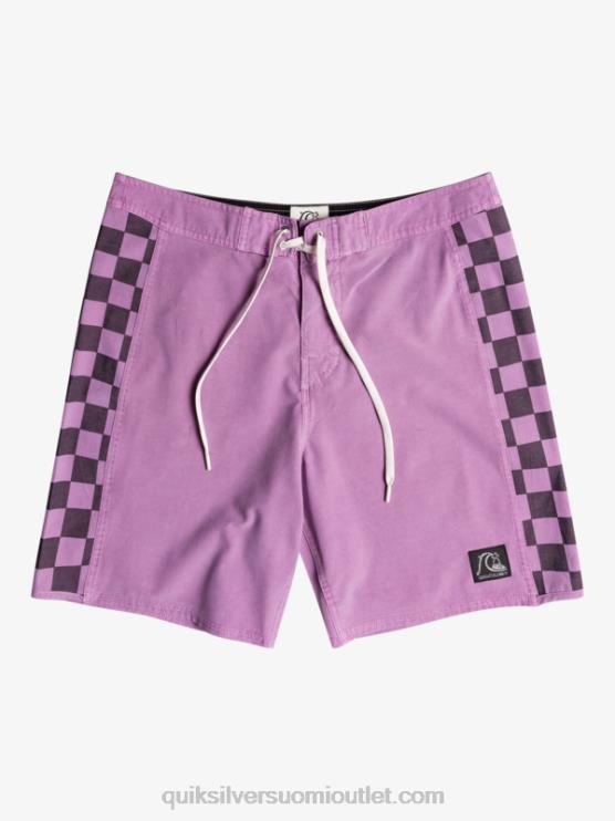 Quiksilver D6JJ1669 miehet pölyinen orkidea hamppustretch alkuperäinen kaari pesty 18 boardshortsit