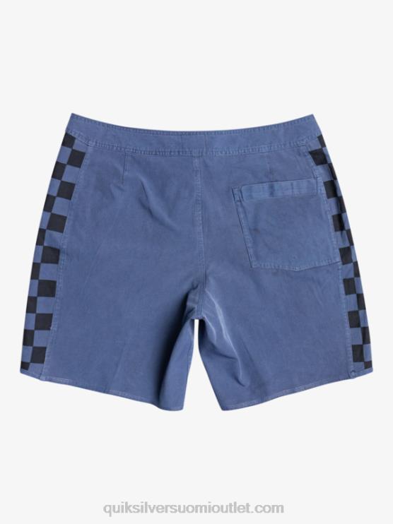 Quiksilver D6JJ1670 miehet laivasto bleiseri hamppustretch alkuperäinen kaari pesty 18 boardshortsit