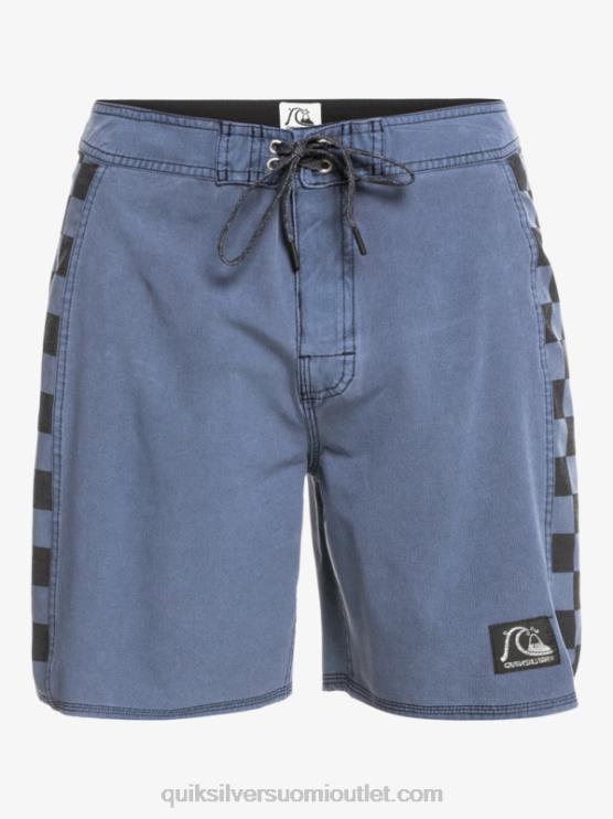 Quiksilver D6JJ1670 miehet laivasto bleiseri hamppustretch alkuperäinen kaari pesty 18 boardshortsit