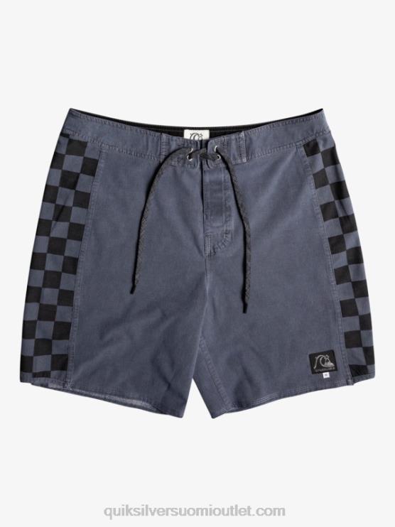 Quiksilver D6JJ1671 miehet musta hamppustretch alkuperäinen kaari pesty 18 boardshortsit