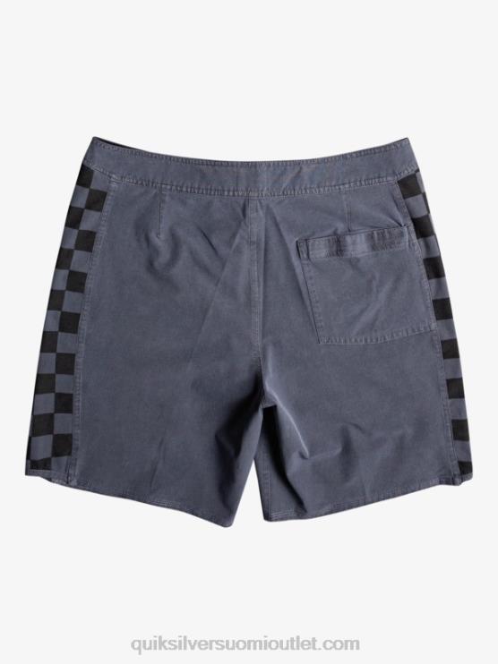 Quiksilver D6JJ1671 miehet musta hamppustretch alkuperäinen kaari pesty 18 boardshortsit