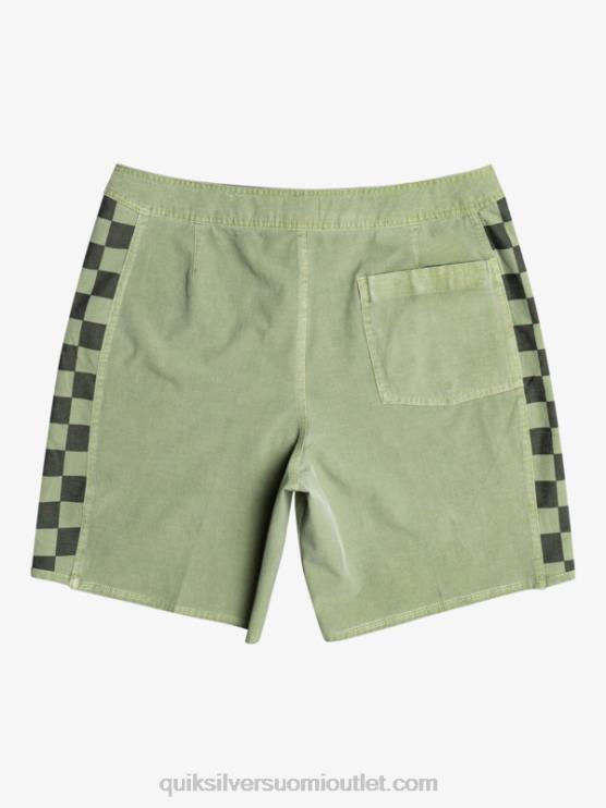 Quiksilver D6JJ1672 miehet timjami hamppustretch alkuperäinen kaari pesty 18 boardshortsit